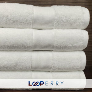 Dobby Border Terry Towel