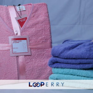 Dyed New Style Terry Gown 01