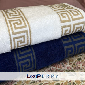 Jacquard Border Towel