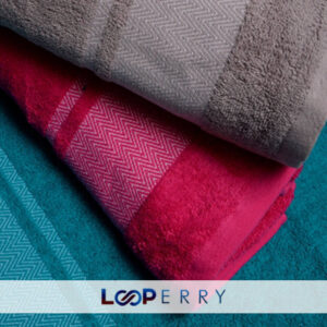 Jacquard Border Towel