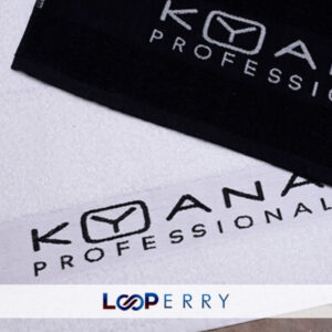 Jacqurd Border Spa Towel