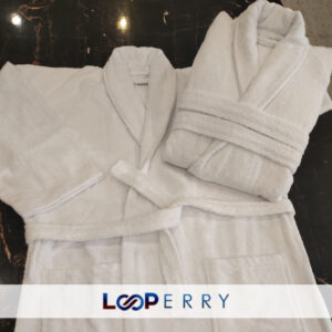 White Terry Bathrobe