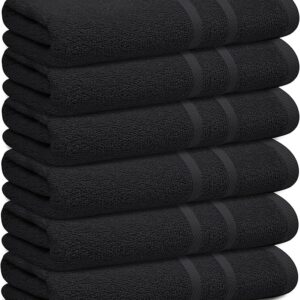Black Bath Towel