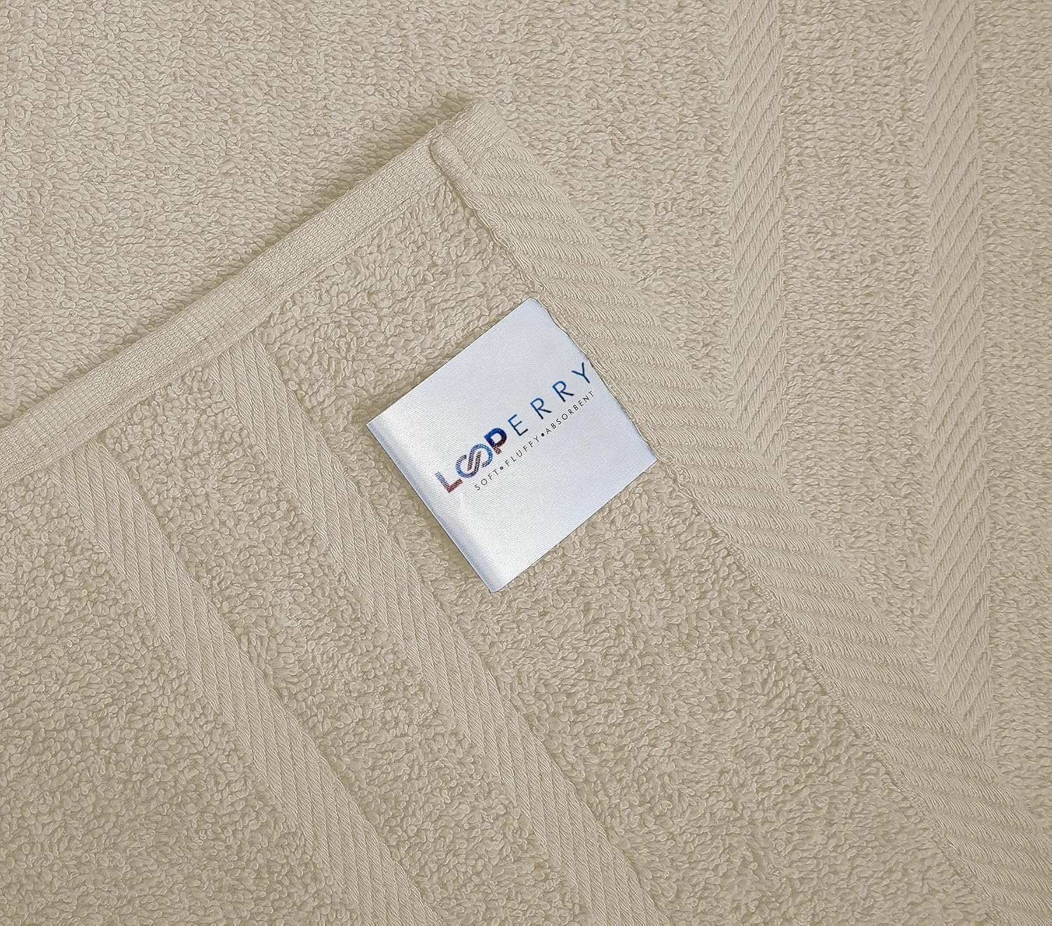 Beige Bath Towel - Image 7